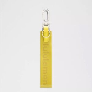 Lululemon Never Lost Keychain- Daisy Glow/Melrose Tan